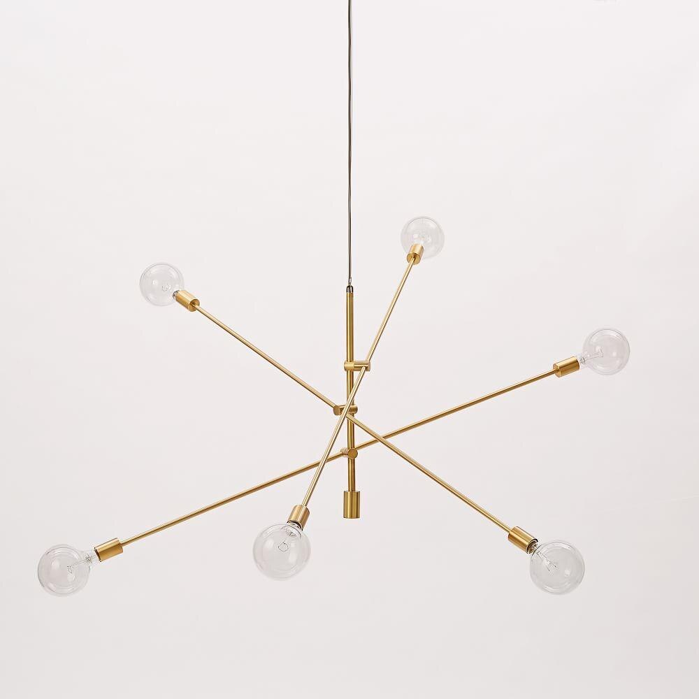 Mobile Chandelier Grand | west elm | Led chandelier Mobile Chandelier Grand | west elm | Led chandelier
